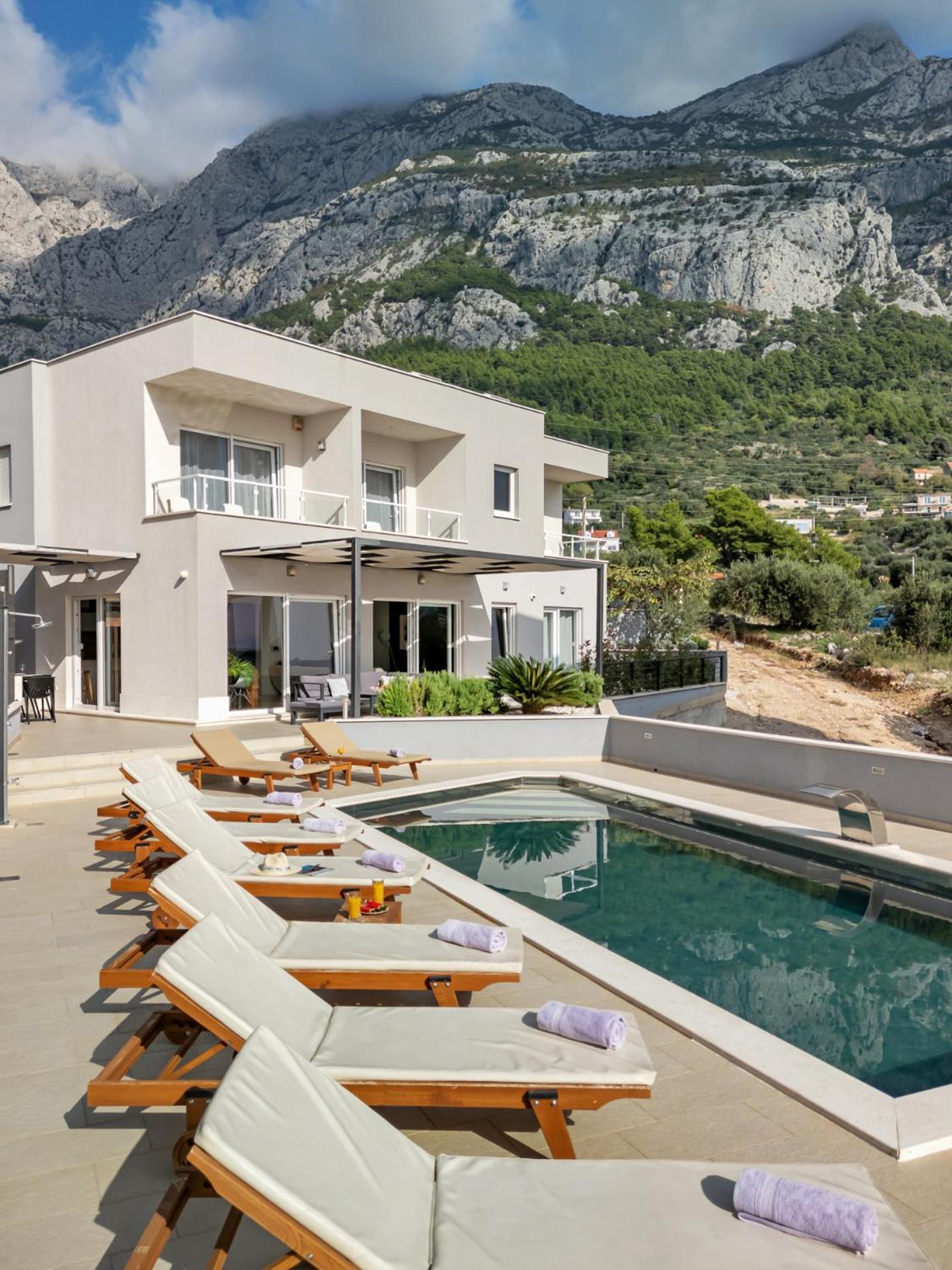 Villa Minkini Makarska Bagian luar foto