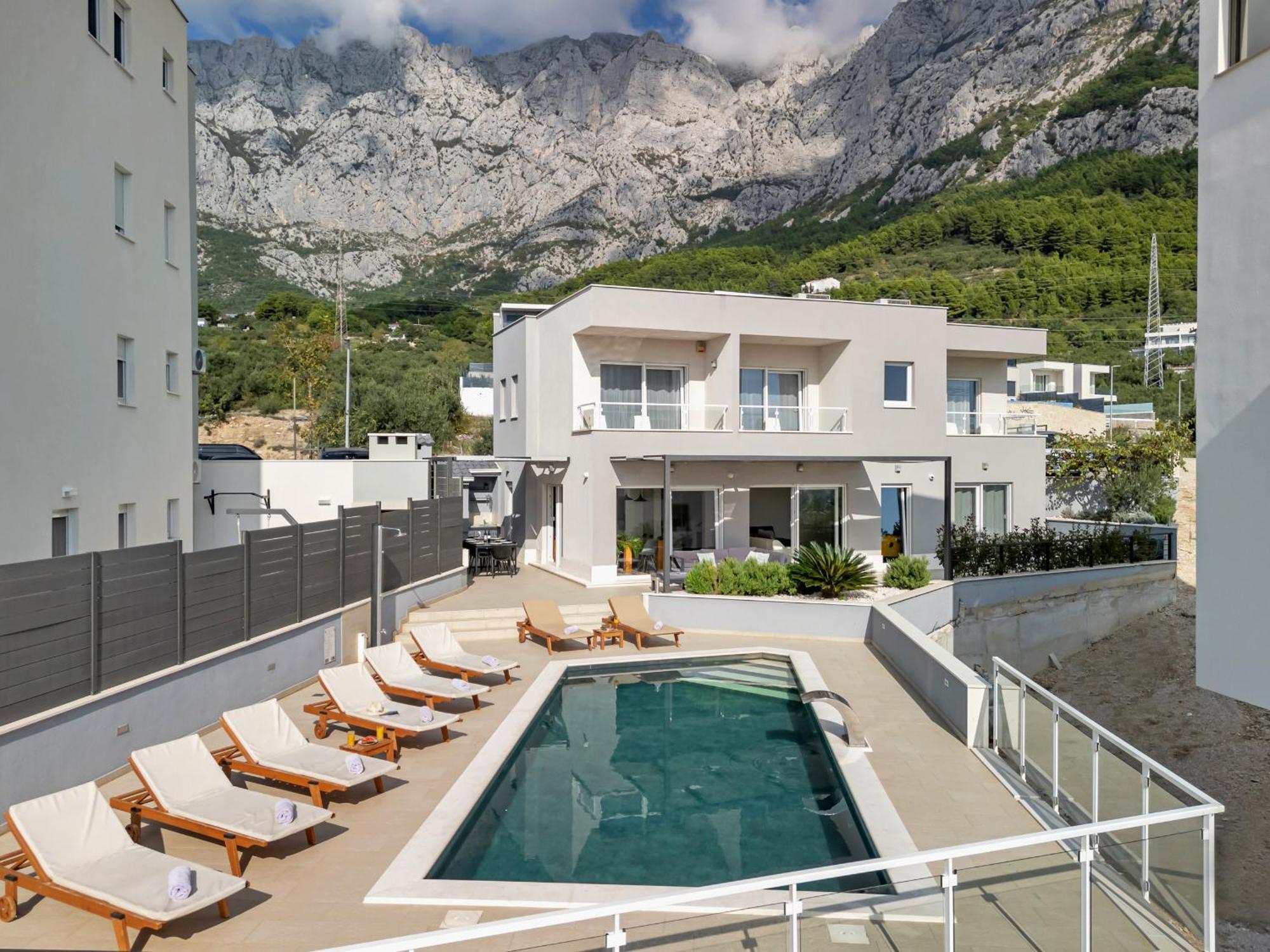 Villa Minkini Makarska Bagian luar foto